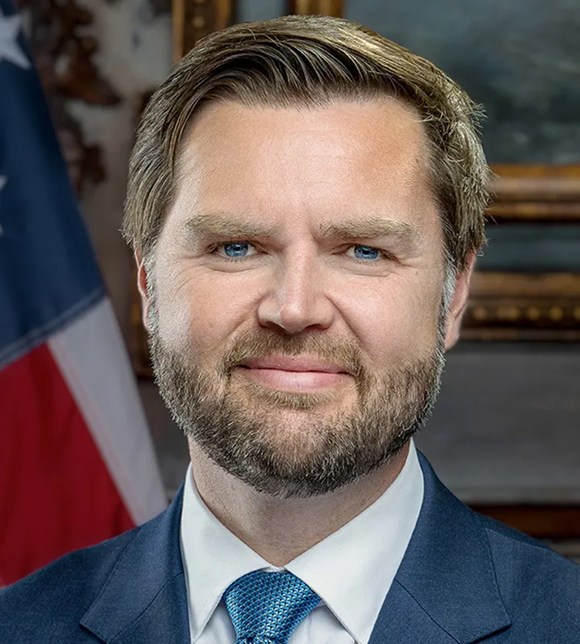 Official portrait of J.D. Vance