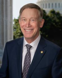 Official portrait of John W. Hickenlooper