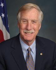 Official portrait of Angus S. King, Jr.