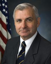 Official portrait of Jack Reed