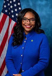 Official portrait of Emilia Strong Sykes